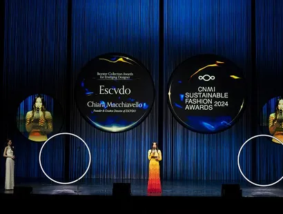 ESCVDO recibe el Premio Bicester para Diseñadores Emergentes en los Sustainable Fashion Awards