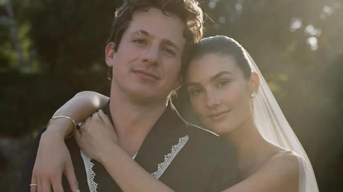 Charlie Puth y Brooke Sansone se casan en una íntima ceremonia en California