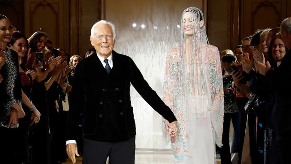Giorgio Armani celebra 50 años en el Festival de Cine de Venecia