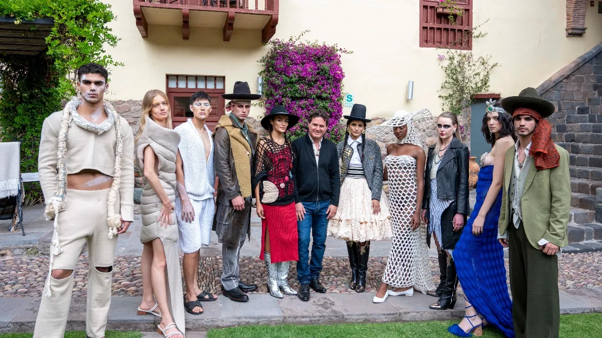 Sergio Dávila presenta su colección Alta Moda 2024 en las calles de Cusco