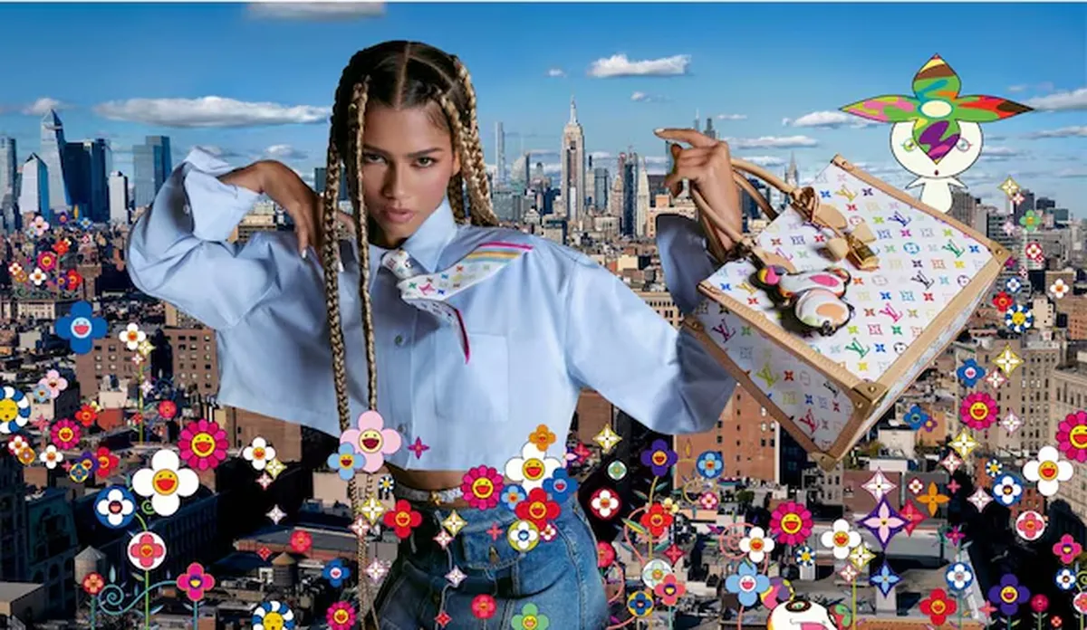 Zendaya protagoniza la campaña del regreso de Louis Vuitton x Murakami