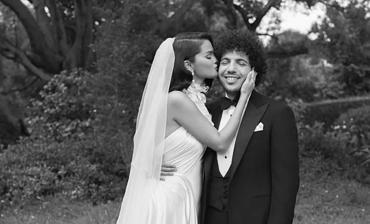 Selena Gomez comparte imágenes inéditas de su boda