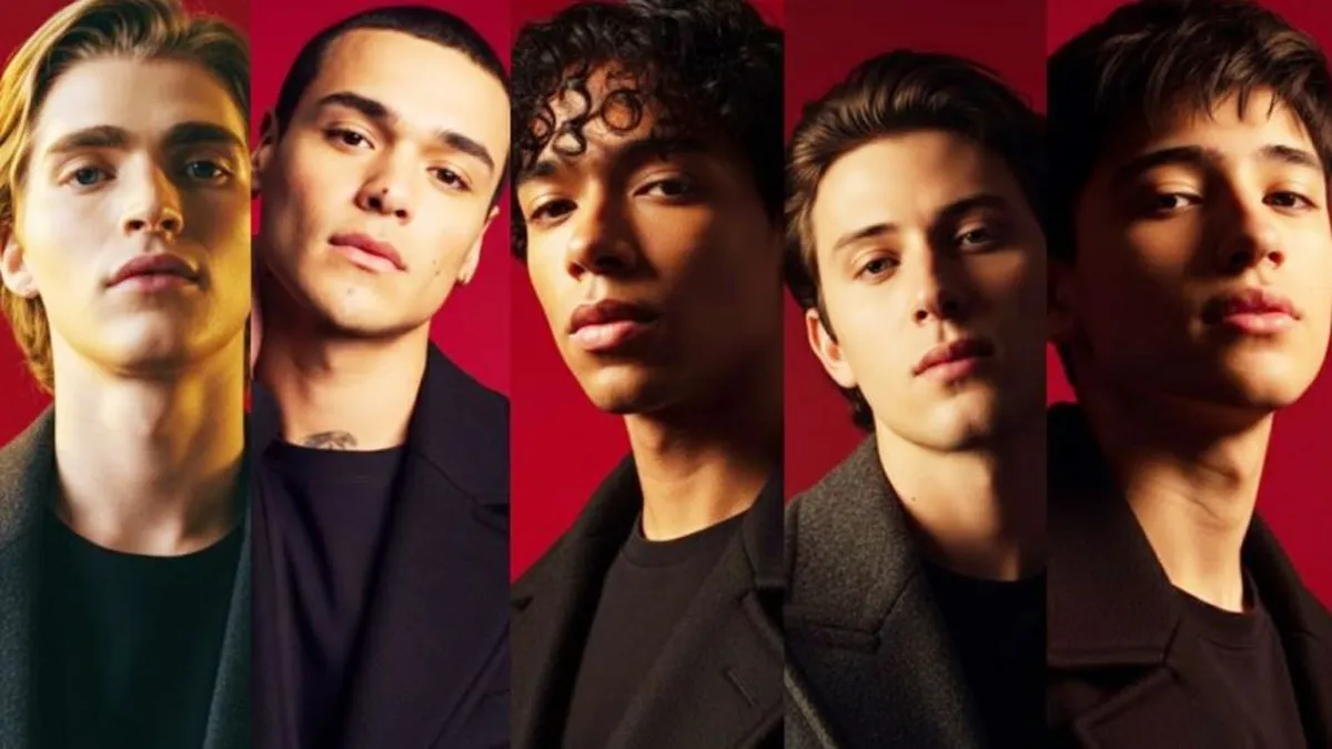 Ellos son los integrantes de Santos Bravos, la nueva apuesta latina del sello detrás de BTS