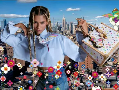 Zendaya protagoniza la campaña del regreso de Louis Vuitton x Murakami