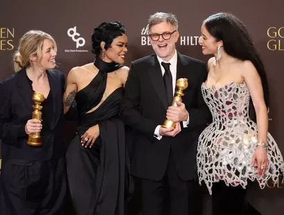 Los Golden Globe Awards 2026 consagran a “Hamnet” y “Una batalla tras otra” como grandes ganadores