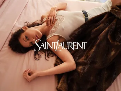 Bella Hadid es el nuevo rostro de Saint Laurent