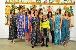 IBO YOSHIN-Espíritus del bosque: una fusión entre el arte amazónico y la moda contemporánea